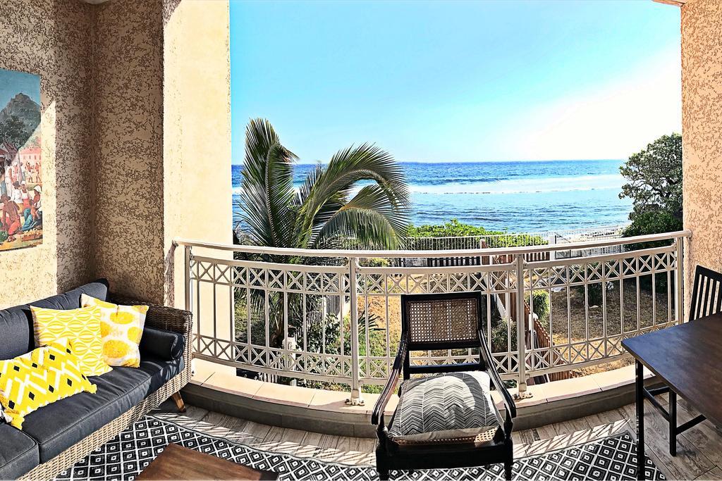 Le Petrel Blanc - Appartement Sur La Plage De La Souris Blanche Trois Bassins Exterior foto